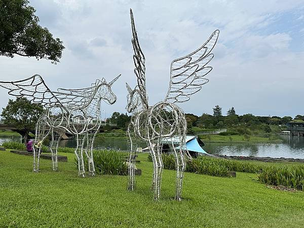 冬山河森林公園。生態綠舟