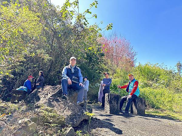 嘉義縣阿里山達邦社區。鳥占亭步道新春踏青