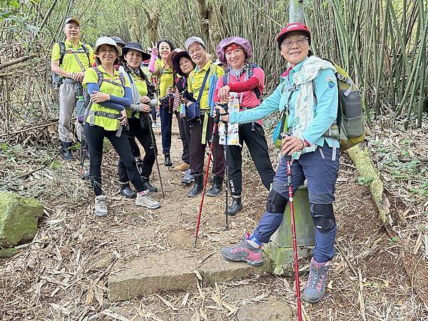 陽明山西段五連峰縱走。向天山。面天山。大屯山西峰。大屯山南峰