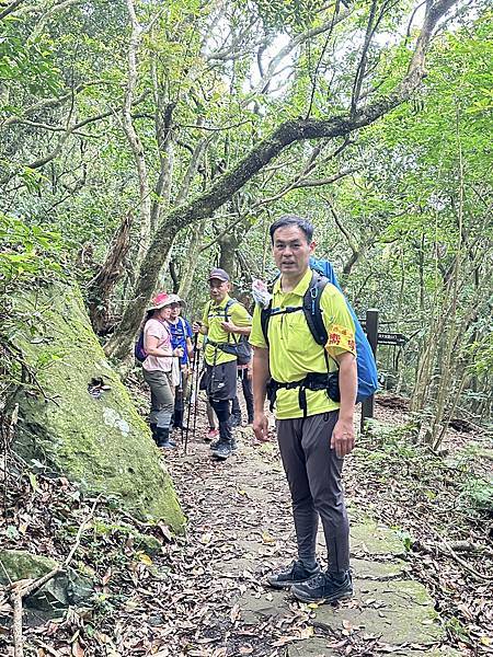 陽明山西段五連峰縱走。向天山。面天山。大屯山西峰。大屯山南峰