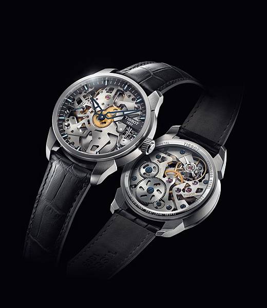 7 TISSOT T-Complication Squelette 3D鏤空腕錶 建議售價 NT$ 58,000