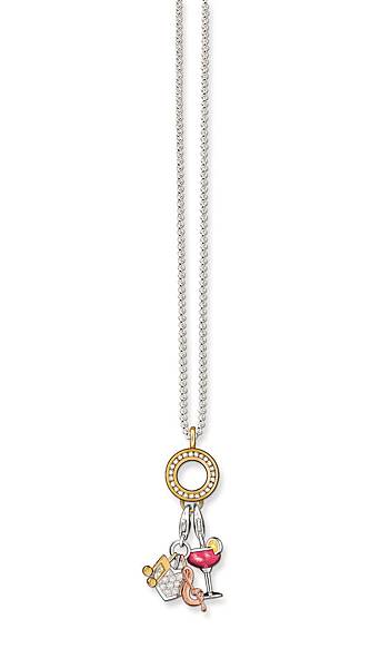 4.THOMAS SABO Charm Club系列項鍊 建議總售價 NT$ 8,320