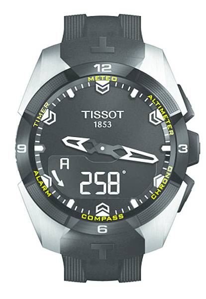 2.TISSOT T-Touch太陽能觸控腕錶 建議售價NT$ 未定