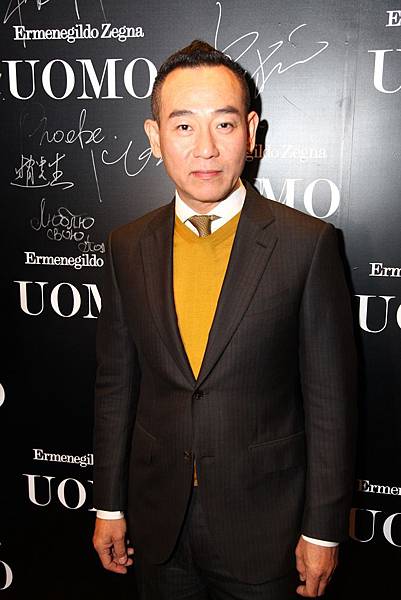 9.香港男演員林保怡出席Ermenegildo Zegna UOMO派對