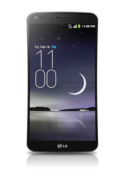 全台首款發表的曲面智慧型手機LG G Flex