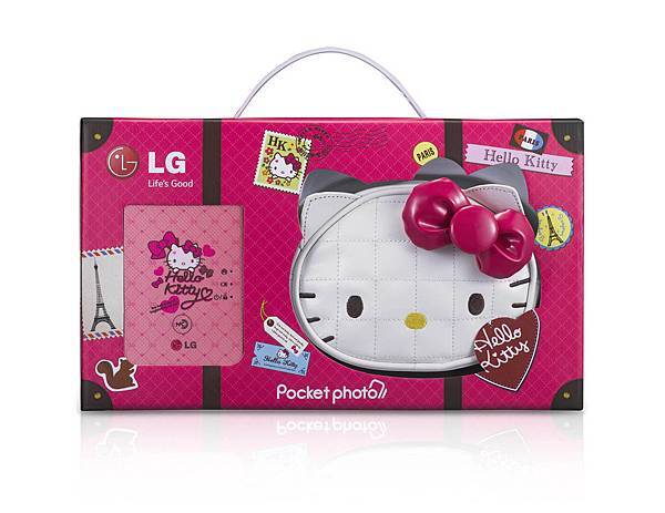 LG Hello Kitty Pocket photo限量精裝版 情人節超可愛送禮，表甜蜜愛意，讓情人永恆收藏相愛時刻!