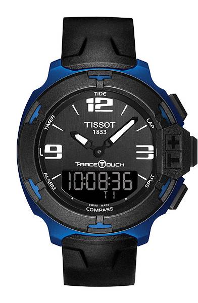 7.TISSOT T-Race Touch觸碰感應腕錶(藍) 建議售價NT$16,200