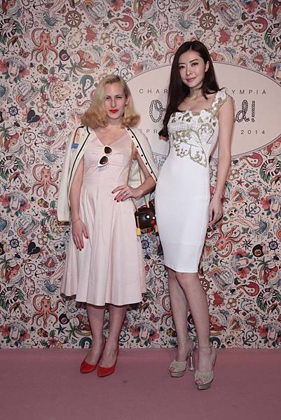 Charlotte Olympia 設計師來台暨2014春夏系列發表_品牌創辦人兼創意總監 Charlotte Olympia Dellal 與 熊黛林