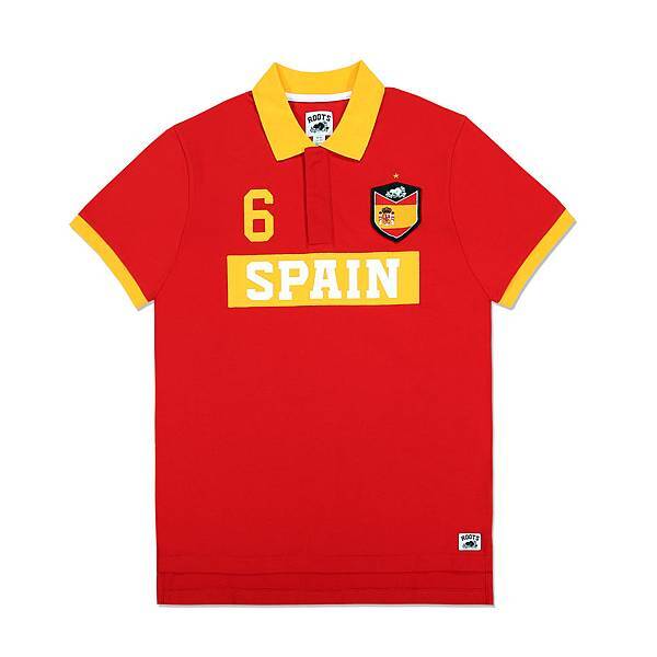 世界盃足球賽紀念短袖Polo衫-西班牙(男裝)$2680元