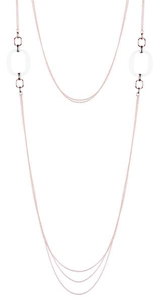 2.D.Lace白陶瓷玫瑰金長項鍊, 參考售價：NT$ 61,600