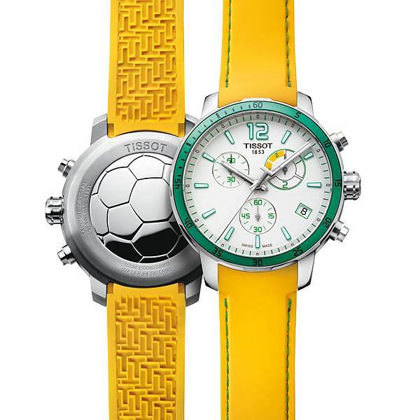 1.TISSOT Quickster football腕錶