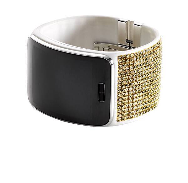 Swarovski for Samsung GALAYX Gear S 專屬錶帶