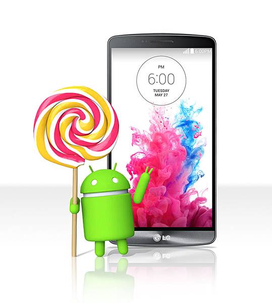 升級至Android 5.0 Lollipop的LG G3，將讓消費者更加深刻體驗極簡新智慧的迷人魅力