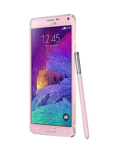 三星GALAXY Note 4「古銅金」、「櫻花粉」兩款色系，專為熱愛金色與粉紅時尚的型男潮女所設計，讓手機既是智慧生活夥伴更是永不退流行的時尚配件