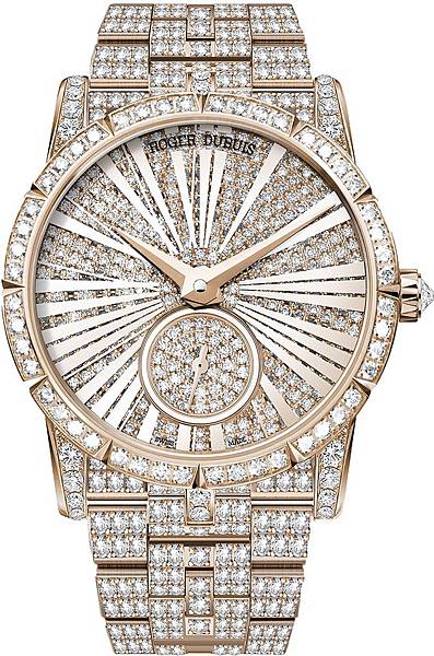 Excalibur36全鑽腕錶，建議售價：NT$ 5,315,000