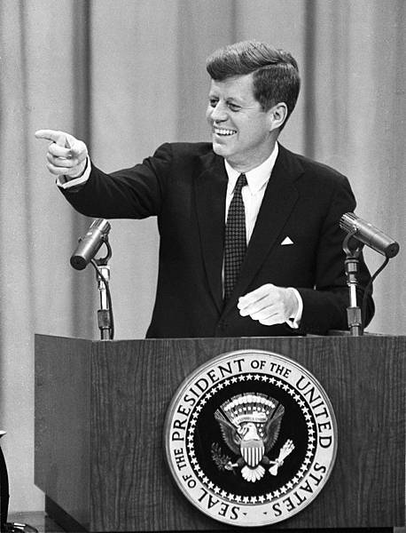美國歷史上最具魅力的傳奇總統約翰•甘迺迪(John F. Kennedy)