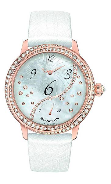 BLANCPAIN Women系列偏心指針逆跳腕錶，建議售價NT$1,050,000