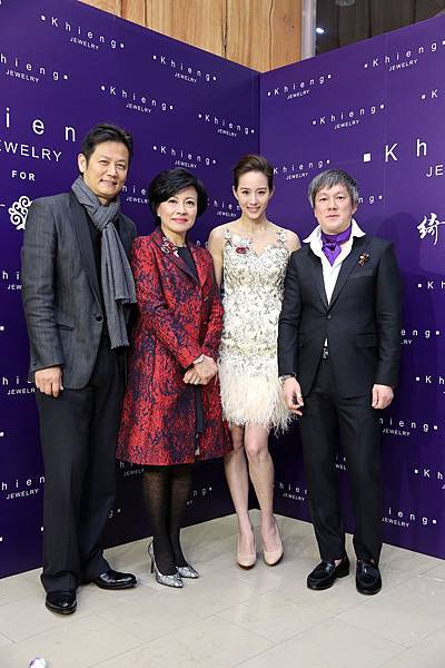 圖七、蒞臨嘉賓們共同為Khieng Jewelry全新品牌上市合影