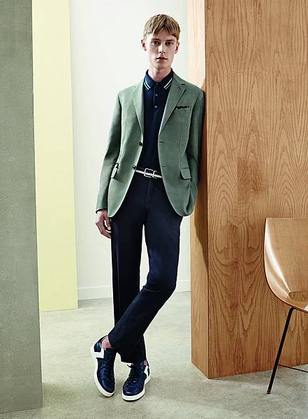 圖三、Ermenegildo Zegna SS15 key look 1