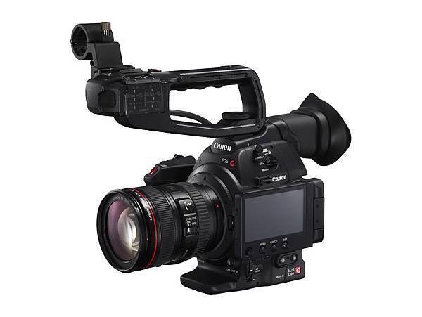 圖說一，Canon推出全新EOS C100 Mark ll 輕巧型可交換鏡頭攝影機，電影級攝影機、輕巧機動性高