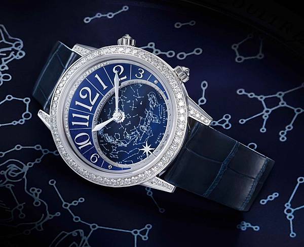 Jaeger-LeCoultre積家Rendez-Vous Celestial約會系列星空腕錶，建議售價NT$NT1,930,000