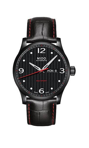 Multifort Arabic Black 先鋒系列阿拉伯數字極速黑腕錶M005.430.37.050.00 NT$28,100