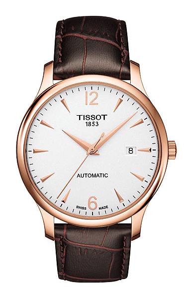 圖4. TISSOT Tradition經典系列自動腕錶  NT$28,800