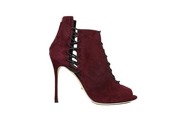 SECRET系列側簍空繫帶高跟踝靴01 $45,600