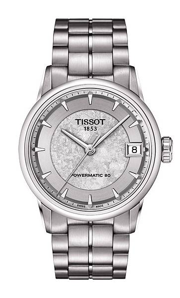 圖2. TISSOT Luxury 天梭豪致系列少女峰鐵路特別版女款