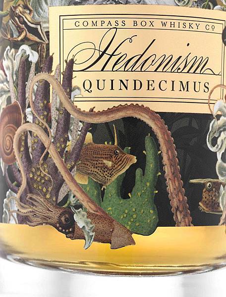 Hedonism Quindecimus  甜心皇后15世 酒標細部(三)