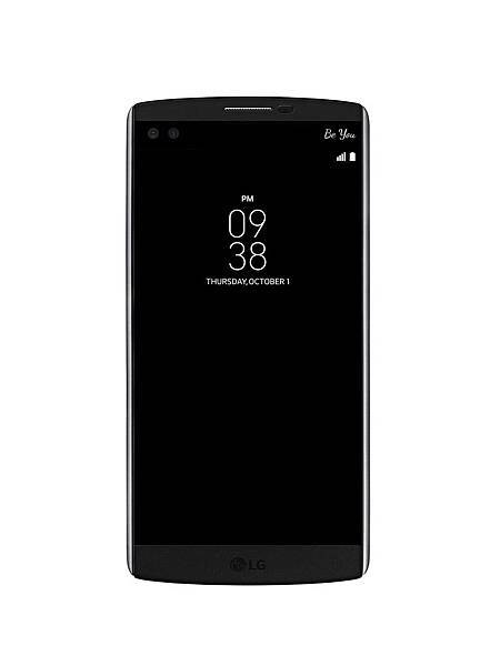 LG V10 堅毅黑產品照(正面)