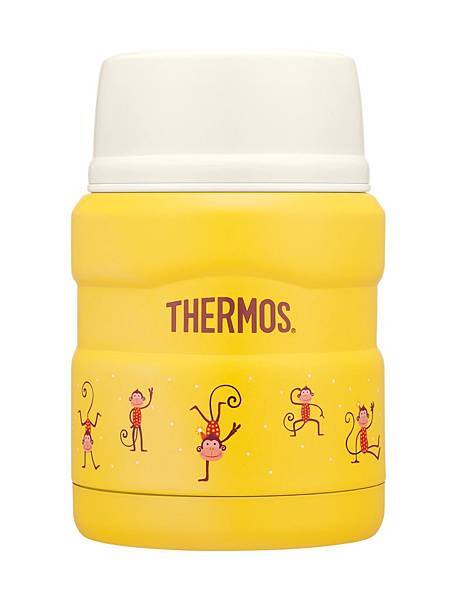 THERMOS 膳魔師猴年生肖燜燒罐【亮黃俏皮猴篇】470ml 定價1450元