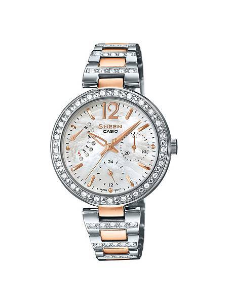 CASIO SHEEN_SHE-3043SG-7A_建議售價NT$6,400(潤娥佩戴)