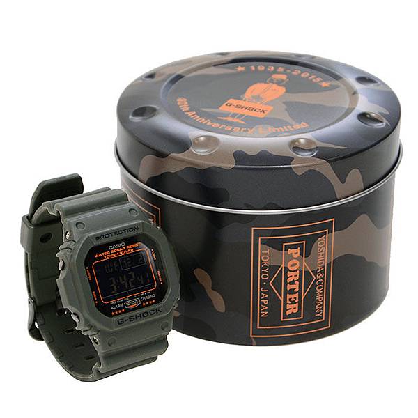 【PORTER x G-SHOCK 聯名軍風限定款】NTD 6,800_02