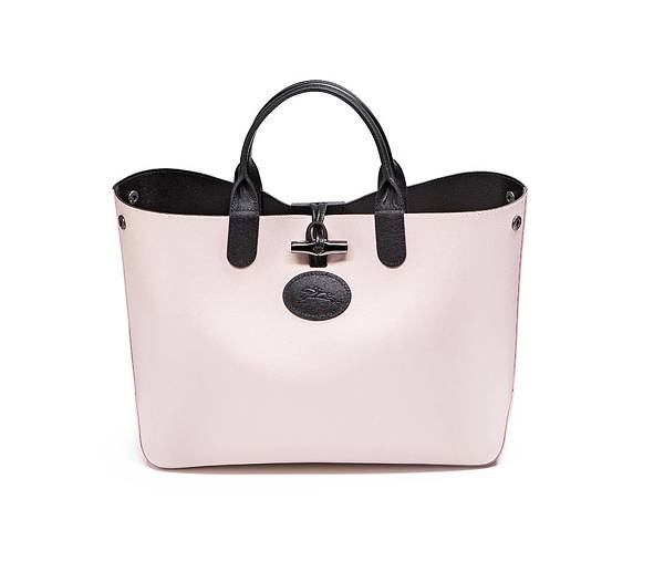 7.Longchamp_Roseau Reversible 竹節翻轉包款_淡粉色正面_NT15,000