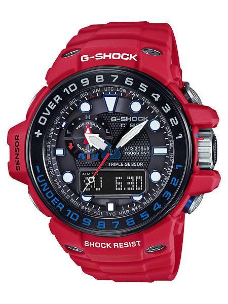 CASIO G-SHOCK GWN-1000RD-4A_建議售價NT$17,000