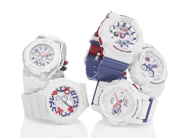 BABY-G White Tricolor Series2016春夏形象照_2