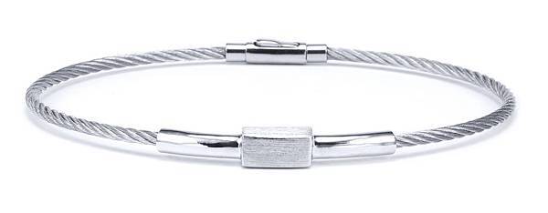 圖11_LAETITIA系列手鐲-steel bangle，建議售價NT 6,200