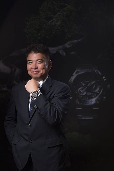 CASIO JAPAN 商品企劃部第一企劃室室長井崎達也，乃成就MR-G系列的關鍵幕後推手。