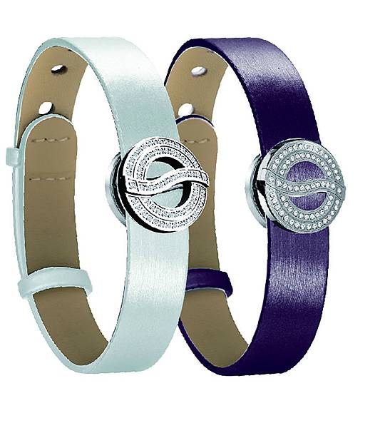 【Philip Stein】 能量手環(日間) 晶鑽款 晶鑽銀色 建議售價$64,000元 & 晶鑽紫色 建議售價49,000元