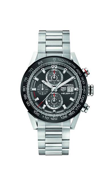 TAG Heuer CARRERA Heuer 01計時碼錶_CAR201W.BA0714_建議售價NTD167,900_形象稿錶款