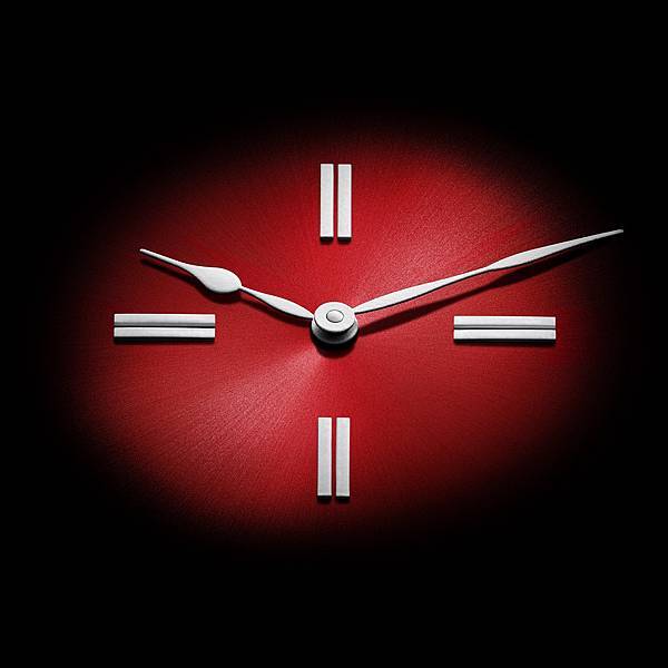 1. H. Moser & Cie.亨利慕時100%瑞士製造腕錶_紅色煙燻錶盤