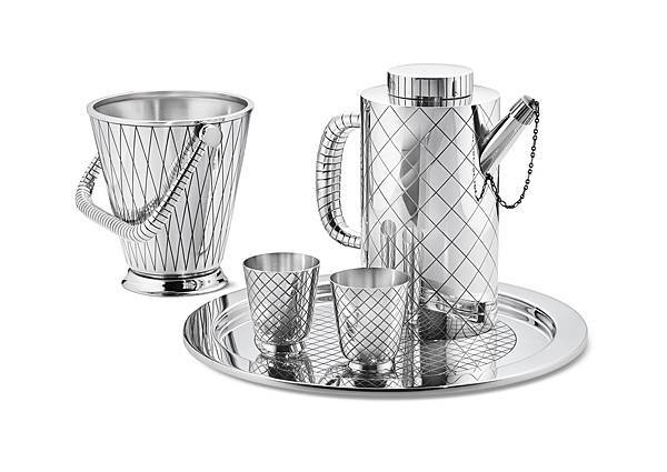 8. GEORG JENSEN 喬治傑生_BERNADOTTE銀雕酒器組_建議售價NT$1,655,160