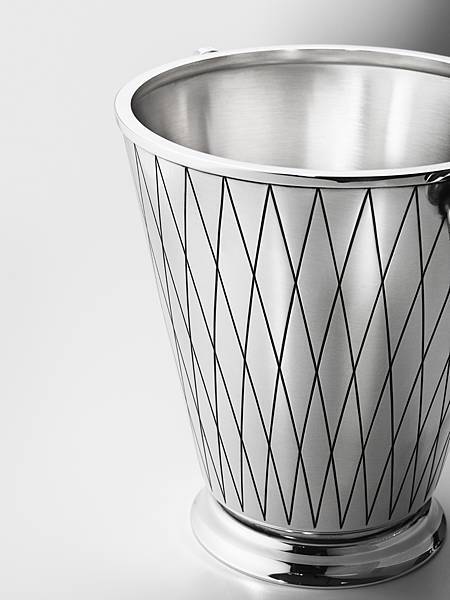 5. GEORG JENSEN 喬治傑生_BERNADOTTE銀雕酒器組_細節工藝照