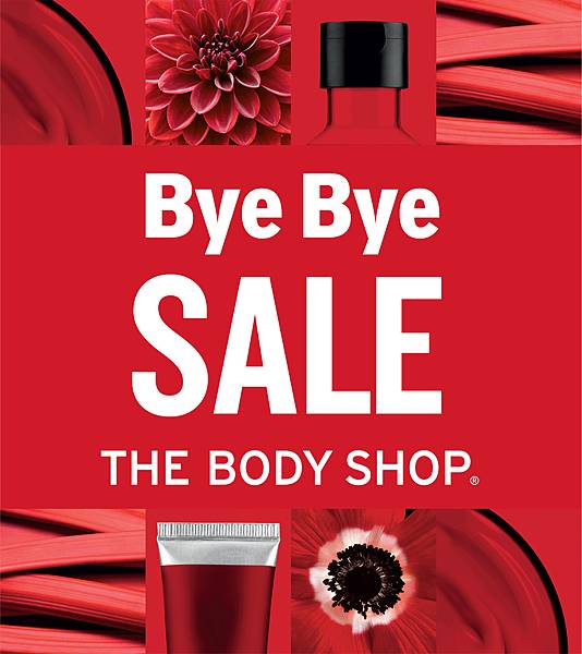The Body Shop台北統領店Bye Bye Sale!!