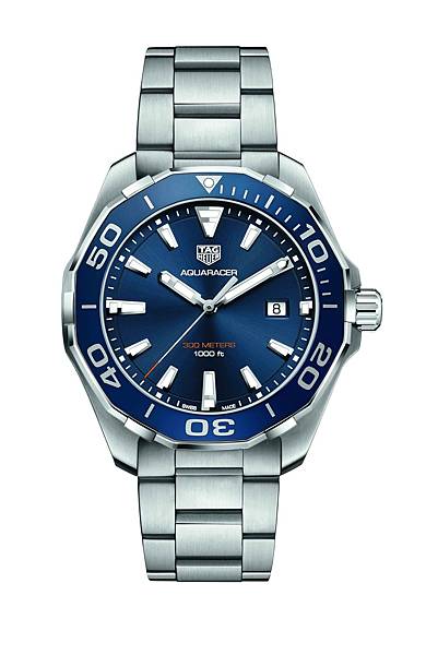 TAG Heuer Aquaracer防水300米腕錶藍色錶圈款_WAY101C.BA0746 2017 HD_建議售價NT$58,700