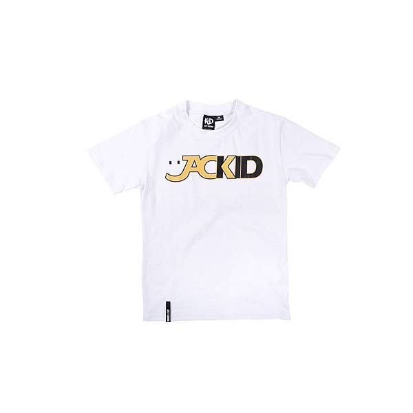 蝦皮時裝月 4月17至19日 高人氣藝人KID自有品牌快閃優惠 JACKID ® Logo T-shirt 白色短Tee  優惠5折僅需$463 (2)