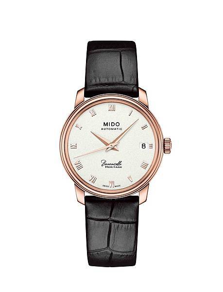 MIDO_Baroncelli Heritage永恆系列復刻超薄對錶_玫瑰金(女錶)_M027.207.36.013.00_NTD 35,500...