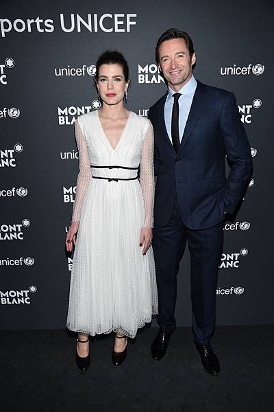 萬寶龍品牌大使夏洛特卡西拉奇（Charlotte Casiraghi）、休傑克曼（Hugh Jackman）出席萬寶龍UNICEF聯合國兒童基金會系列限量商品紐約發表會