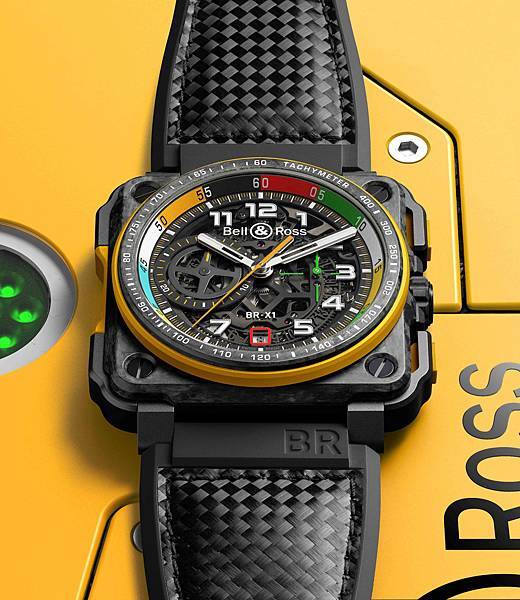 Bell & Ross BR-X1_RS17 鏤空計時碼錶 情境照